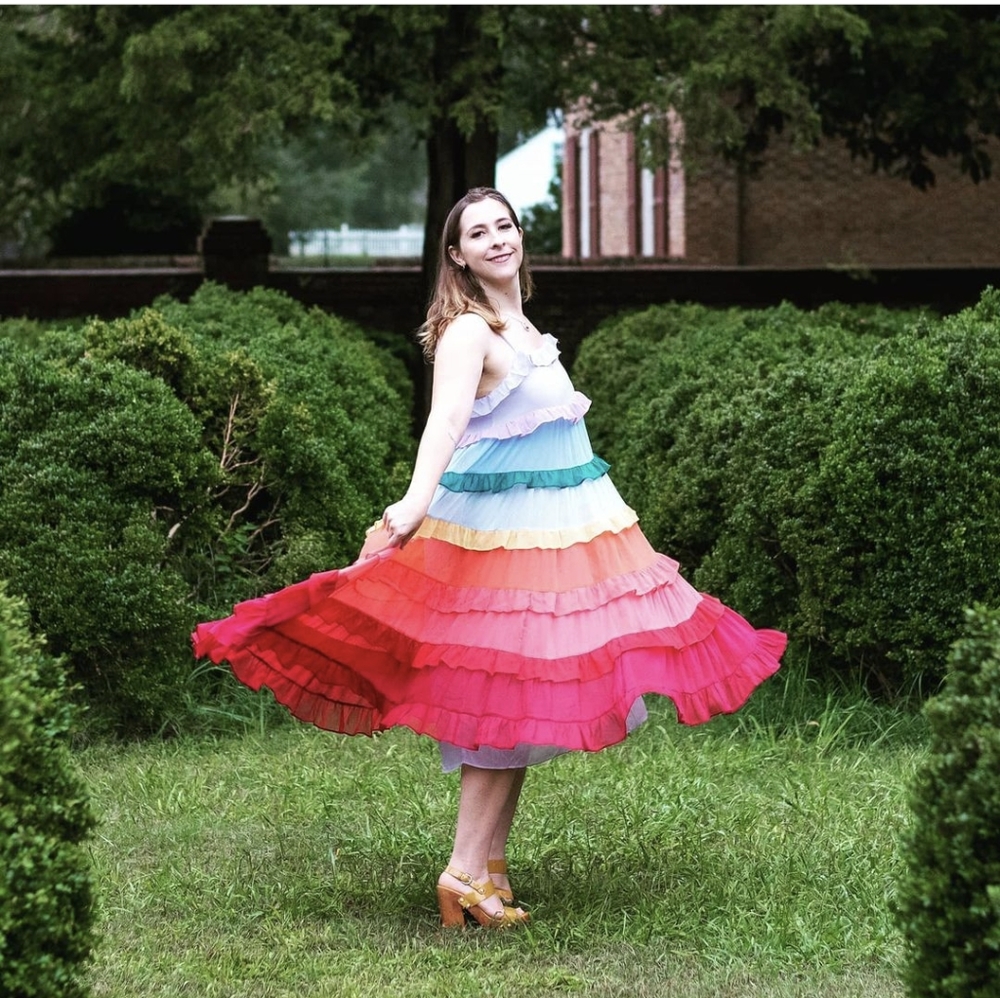 Beautiful boutique twirly dress